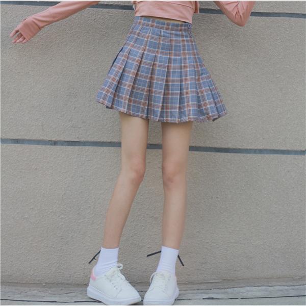 スカート 膝丈 韓国 コーデ プリーツスカート ミニ グレー チェック 制服スカート ひざ丈 春夏秋冬 かわいい 学生服 女子高生 高校生 即納 ギフト Nilsyifu758 Y M 通販 Yahoo ショッピング