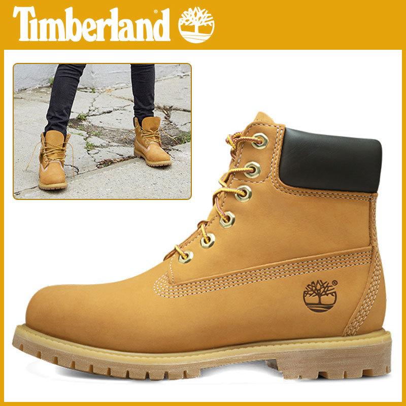 Timberland ティンバーランド ブーツ 靴 レディース 6 Inch Premium Waterproof Boots 6インチ イエロー Tmi01 新妻商会 通販 Yahoo ショッピング