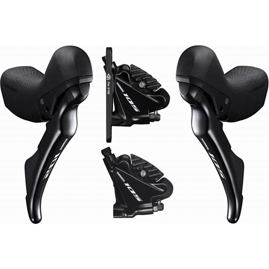 即納】SHIMANO(シマノ) 105 STIレバー ST-R7020 (2×11s) 油圧ディスク 