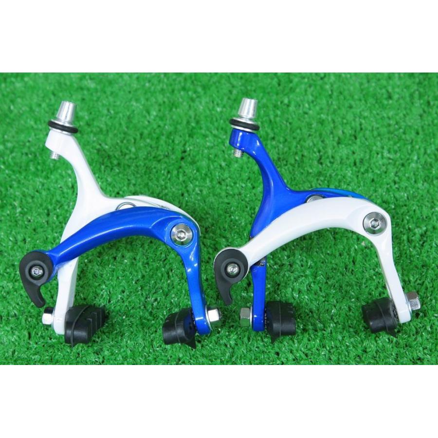 即納 プロマックス Promax カラー キャリパーブレーキ 軽量370ｇ Rc469 前後セット 青 白 虹橋サイクリング 通販 Yahoo ショッピング