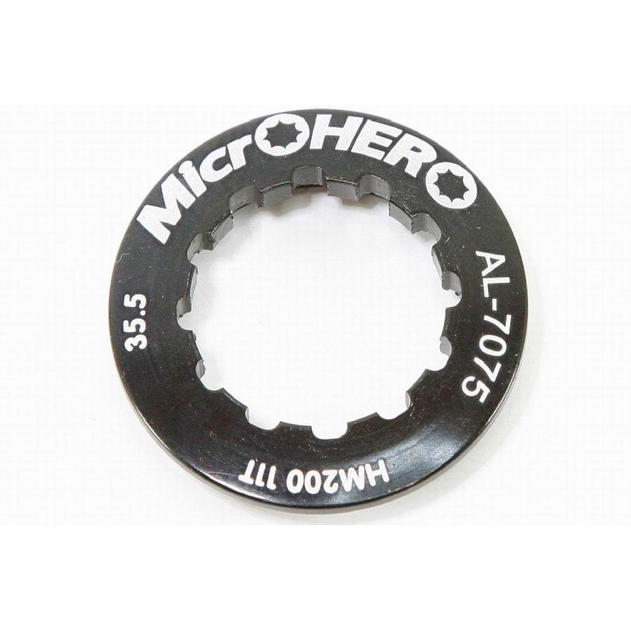 即納】【軽量6g】MicrOHERO アルミ合金製 スプロケット ロックリング
