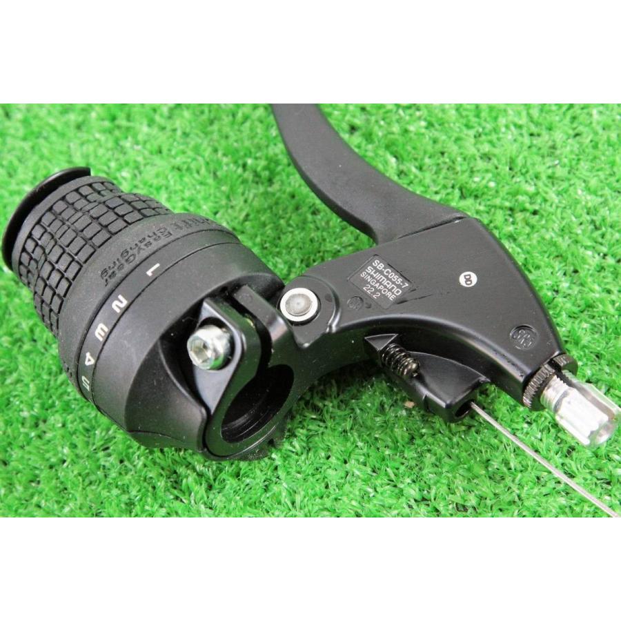 即納 シマノ Shimano ブレーキレバー 一体型 グリップシフト Sb C055 3x7s シフトレバー ブレーキレバー 兼用レバー カンチブレーキ Vブレーキ 虹橋サイクリング 通販 Yahoo ショッピング
