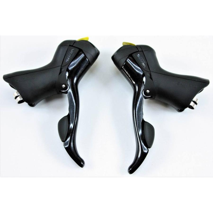 即納 シマノ Shimano ソラ Sora Stiレバー St 3503 3500 R L 兼用レバー フロントｘ2 3s リアｘ9s 左右セット 虹橋サイクリング 通販 Yahoo ショッピング