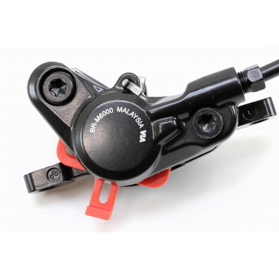 Shimano 油圧式ディスクブレーキセット　前後　未使用　即使用可 即納】シマノ（SHIMANO） DEORE 高性能 油圧ディスクブレーキ BL-M6000