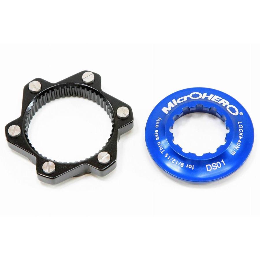 即納】【軽量26g】MicrOHERO CNC アルミ合金製 6穴ローター/センター