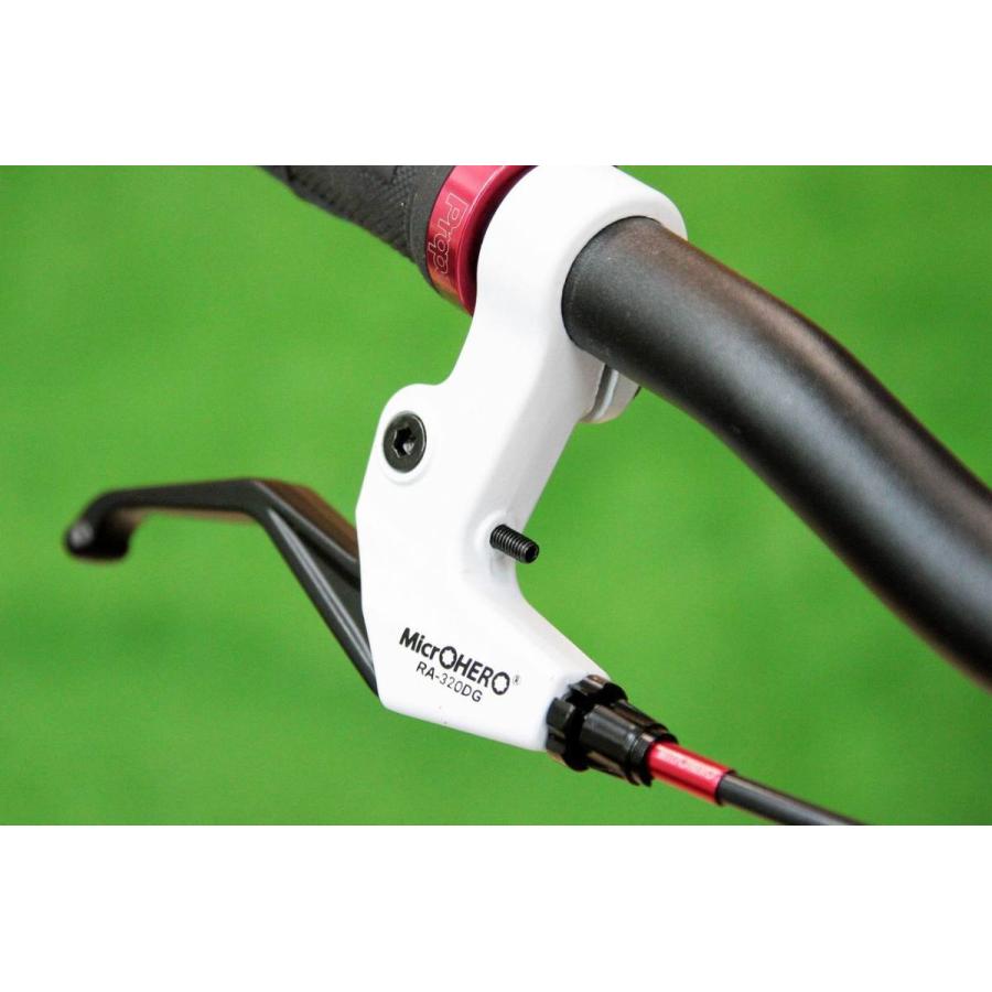 即納】MicrOHERO 軽量180g アルミ合金 V-ブレーキ ディスクブレーキ用