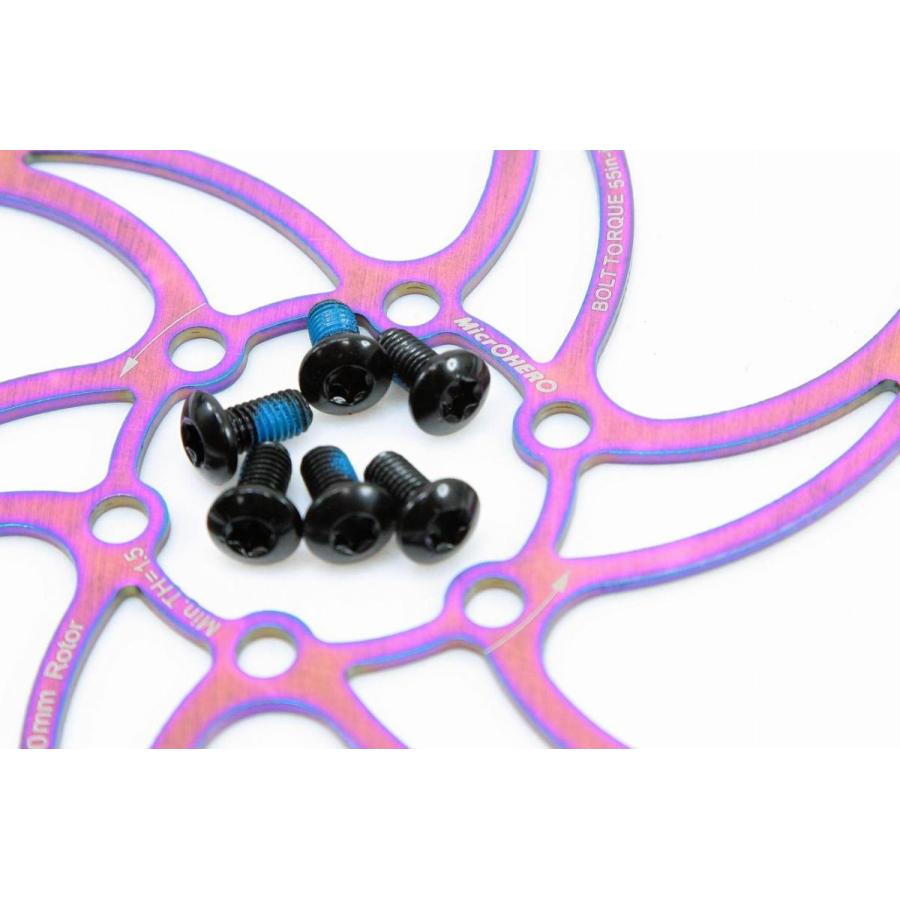 即納】【超軽量108g】MicrOHERO 180mmサイズ ディスクブレーキ ウェブ