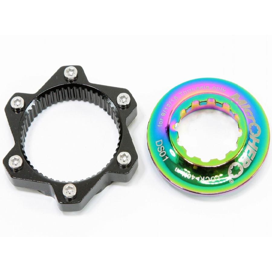 即納】【軽量26g】MicrOHERO CNC 6穴ローター/センターロック式