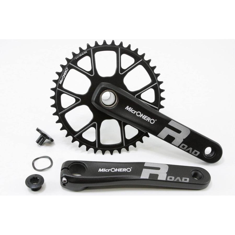 即納】ロード、MTB用 クランク セット 170mm 11/12速対応 CNC BB68対応
