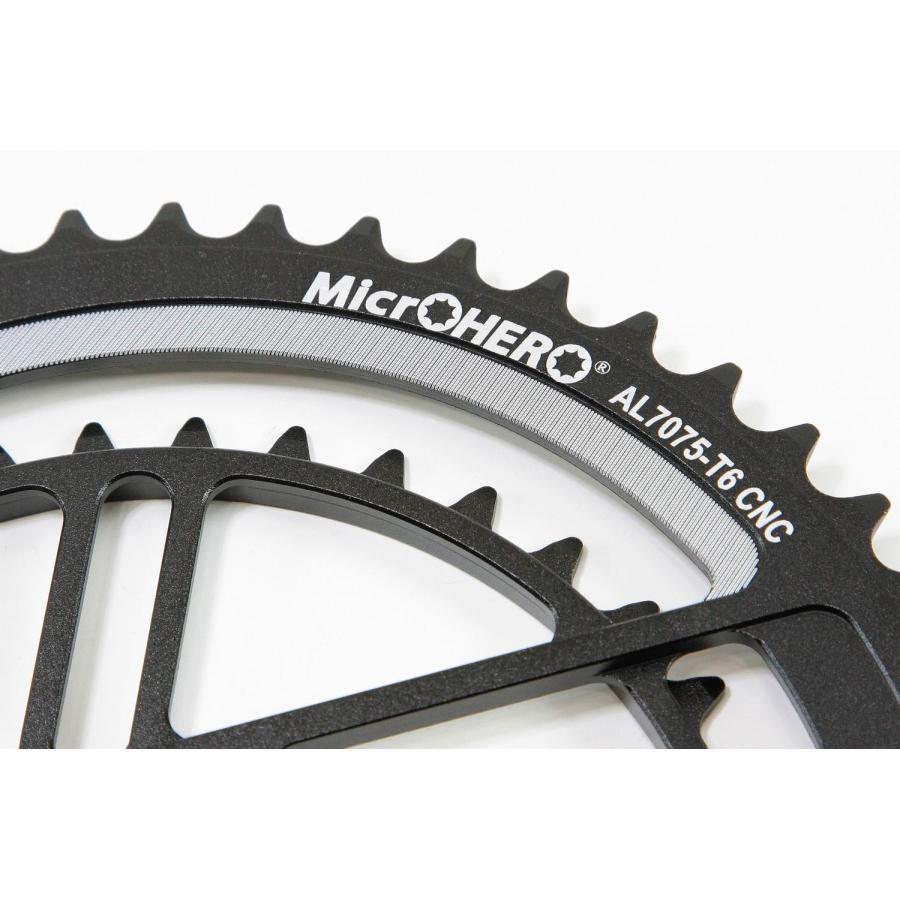 即納】MicrOHERO ロード用 11/12速対応 AL7075-T6 CNC 一体チェーン