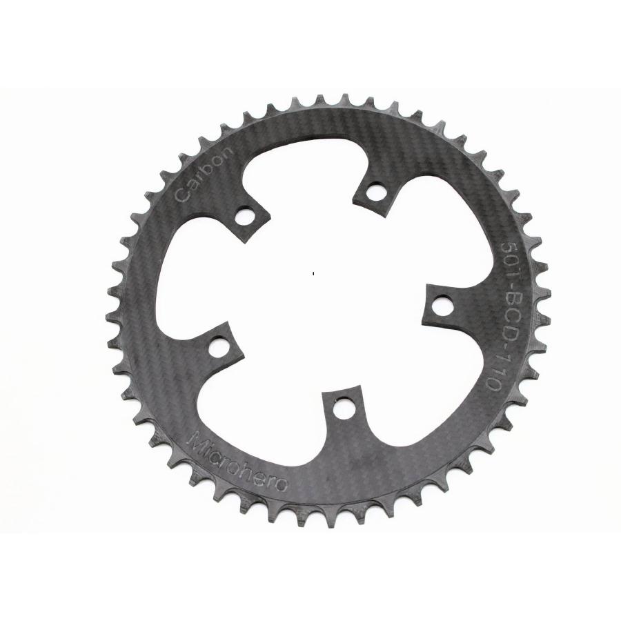 即納】MicrOHERO フルカーボン CNC 超軽量 87g ロード／MTB用 8S