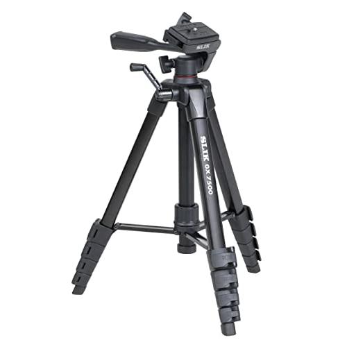 SLIK 三脚 GX 7500 3ウェイ雲台 最大高172cm 5段式 最大搭載重量 SLIK 三脚 GX 7500 3ウェイ雲台 最大高172cm 5段式 最大搭載重量