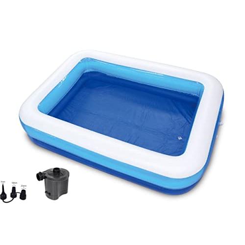 ジール ジャンボファミリープール 電動空気入れ付き W200*D140cm  