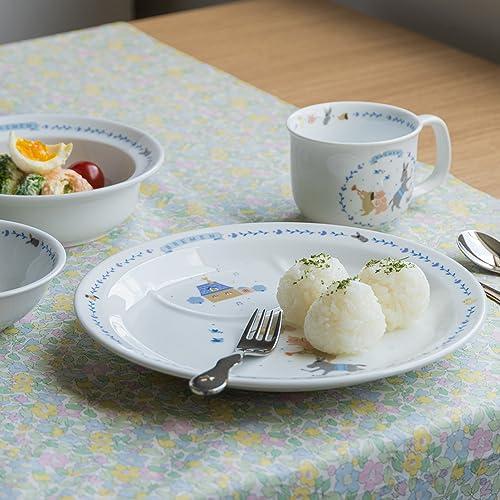 NARUMI(ナルミ) ブレーメン[日本製こども用食器] 22cmプレート 強化耐熱磁器 7980-1012｜nijiiro-nichiyouhin｜06