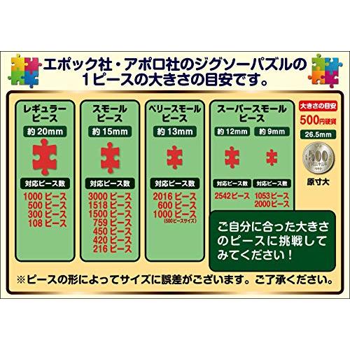 エポック社 300ピース ジグソーパズル イラスト/アート 春代 桜 (26*38cm) 26-344s のり付き ヘラ付き 点数券付き EPOCH｜nijiiro-nichiyouhin｜03