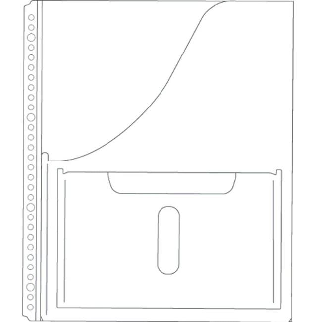 キングジム スキットマン 取扱説明書ファイル用ポケット [クリックポスト対象外商品] 30穴 A4 文房具 文具 クリアブック KOKUYO｜nijiirobungu｜03