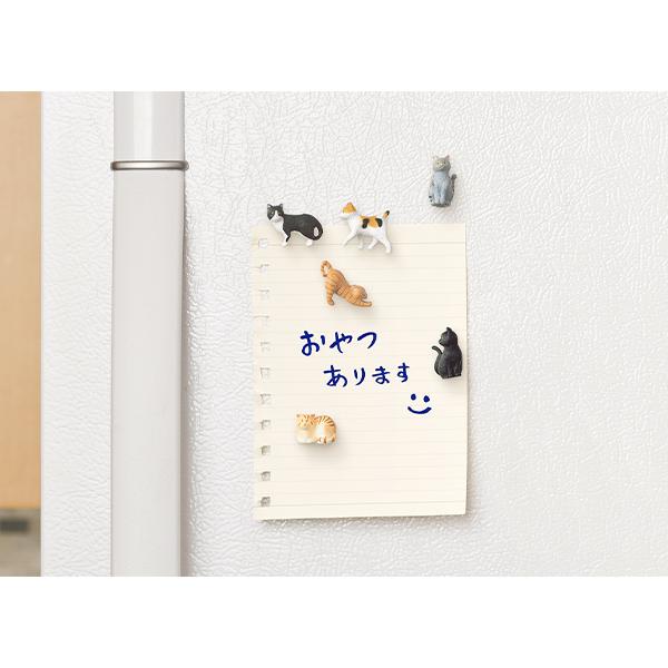 MIDORI（ミドリ） OJ ミニマグネット 6個入 寿司 猫 犬 キッチン