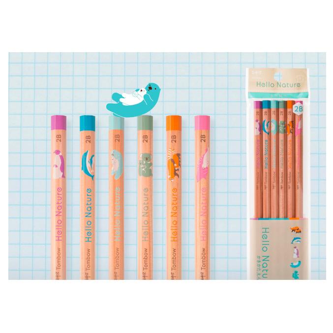 ウッドバーニング 鉛筆 えんぴつ 名入れ 無料 名前 名前入り 卒園 入学 トンボ鉛筆 【名入れ無料】トンボ鉛筆 ハローネイチャー