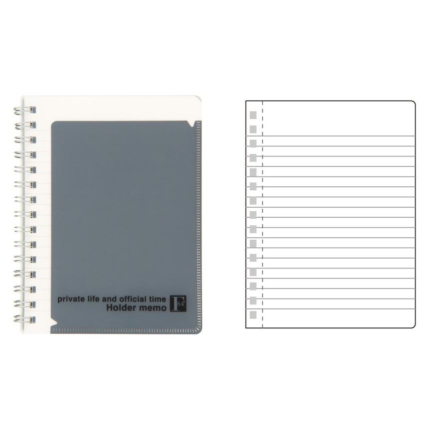 KYOKUTO キョクトウ F.O.B COOP A6ホルダー付メモ6mm罫 文房具 文具