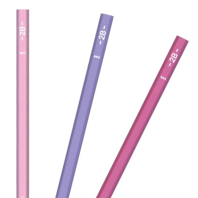 ユニパレット 【名入れ無料】三菱鉛筆 かきかた鉛筆 ラベンダー ダース
