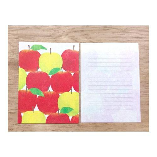 ササガワ 【現品限り】古川紙工 紙マルシェ とれたてレターセット