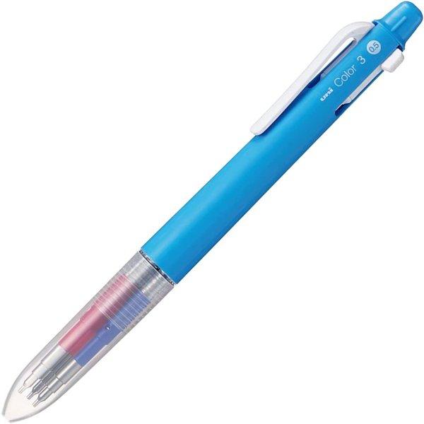 三菱鉛筆 ユニカラー3 3色カラーシャープペン 文房具 文具 筆記具