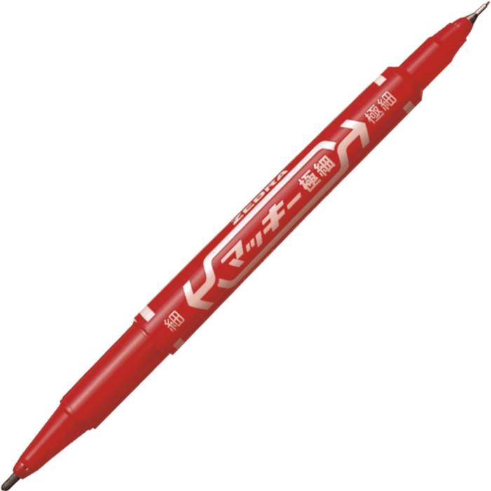 ゼブラ マッキー極細 ばら売り 文房具 文具 筆記具 油性マーカー 細字