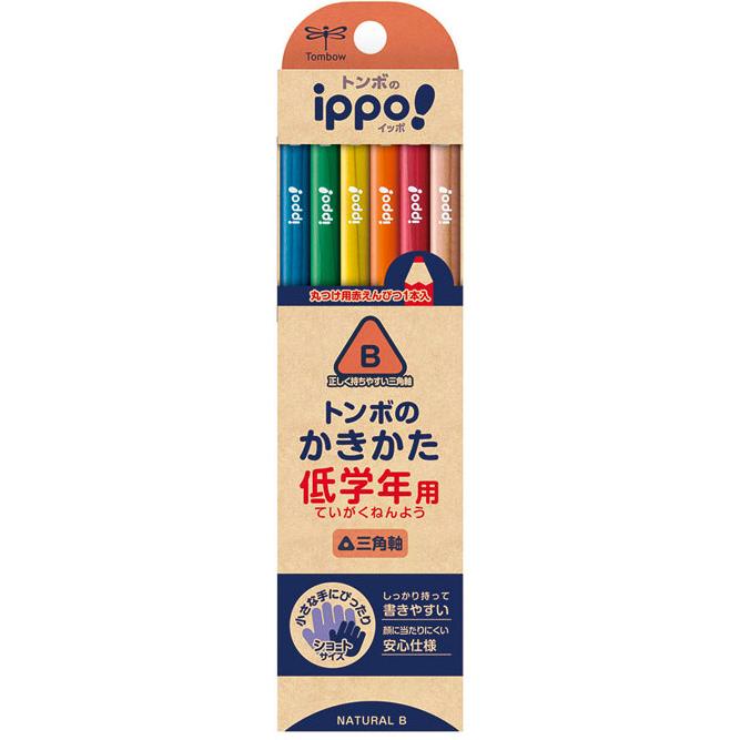 貴重！戦前（昭和13年）トンボ鉛筆8000番　最高級製図用鉛筆 「6B」12本 ippo！ 【名入れ無料】トンボ鉛筆 ippo! 低学年用かきかたえんぴつ