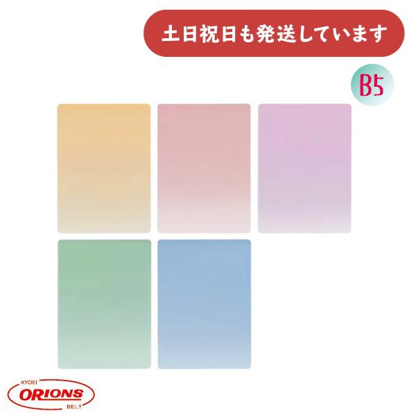 共栄プラスチック ニュアンスカラーしたじき B5 文房具 文具 下敷き