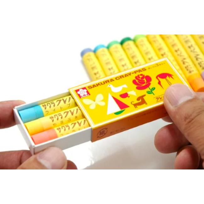 サクラクレパス クレパス型消しゴム 3色セット 文房具 文具 字消し