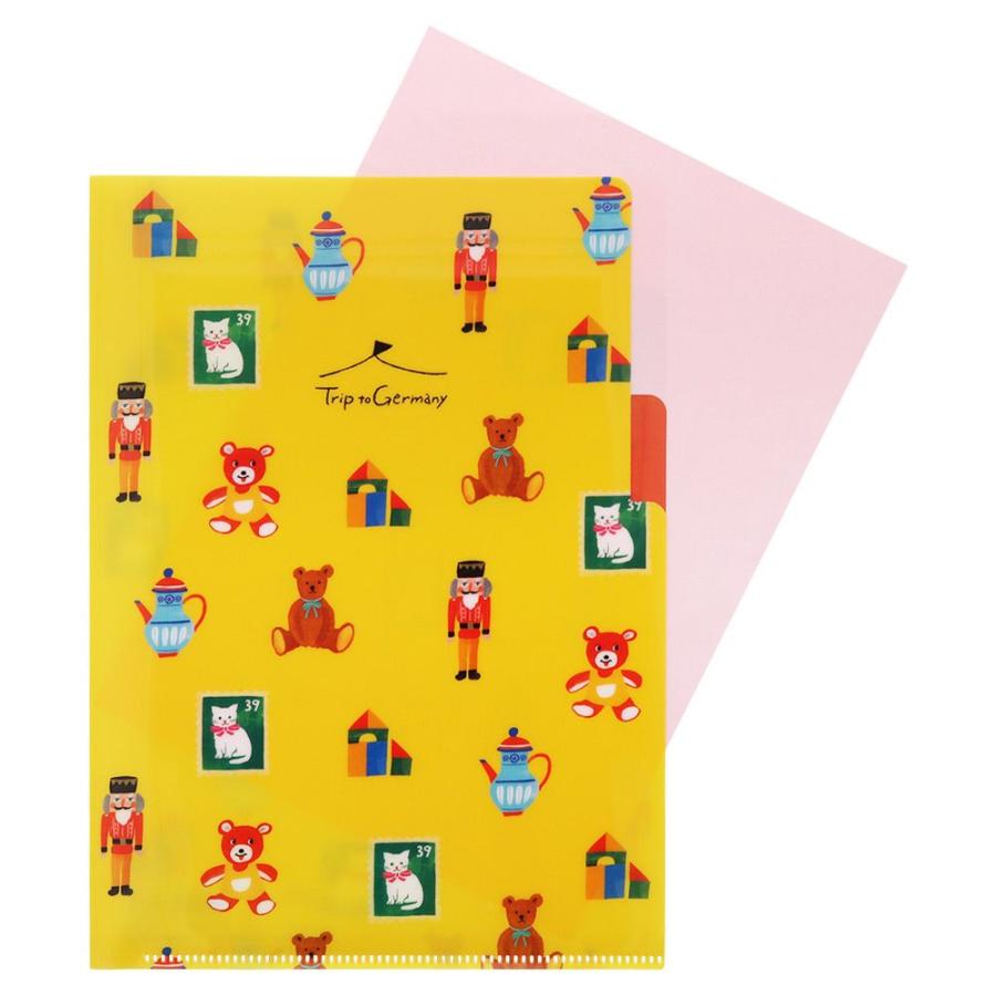 サンスター文具 【限定商品】サンスター ドイツTRIP クリアファイル A5