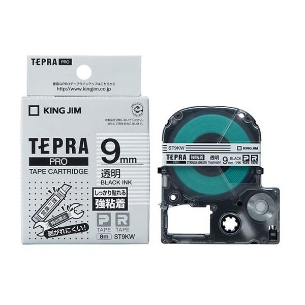 TEPRA PRO キングジム テプラPRO テープカートリッジ 強粘着ラベル