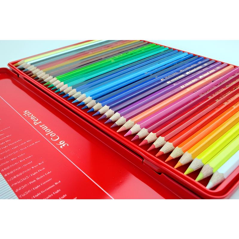 ファーバーカステル 【名入れ無料】 色鉛筆 36色セット 平缶 文房具