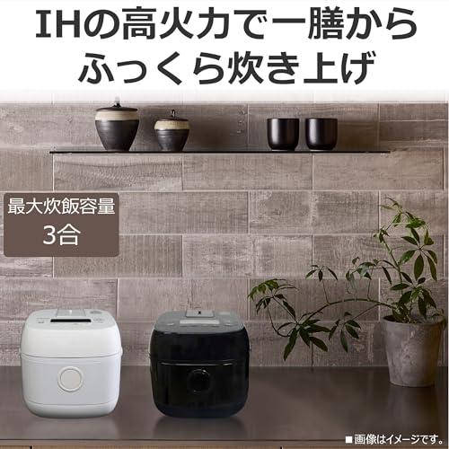 TOSHIBA IHジャー炊飯器 RC-5ZXT W TOSHIBA(東芝) 炊飯器 3合 RC-5ZXT(W) ホワイト 一人暮らし IH 玄米