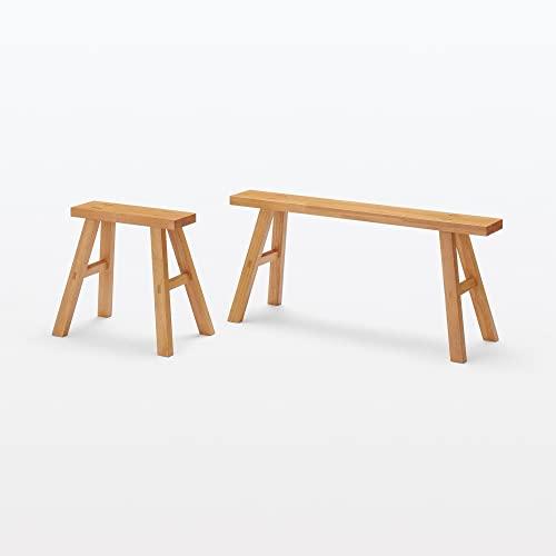 無印良品 木製ベンチ 大 12841043 : にじいろ - 通販 - Yahoo!ショッピング