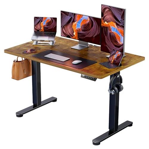 ErGear 電動 オフィスワークテーブル 昇降式デスク スタンディング