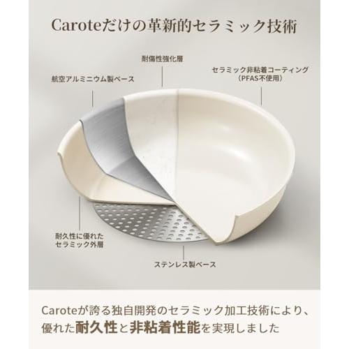 CAROTE カローテ フライパン セット 11点 鍋セット フッ素 不 CAROTE カローテ フライパン セット 11点 鍋セット フッ素 不