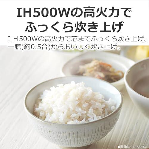 TOSHIBA(東芝) 炊飯器 3合 RC-5ZXT(K) ブラック 一人暮らし IH 玄米