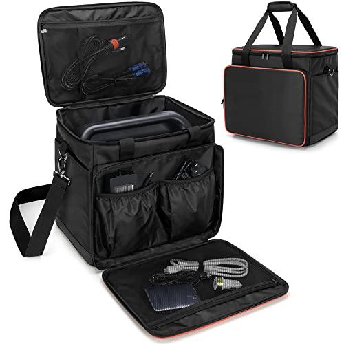 Trunab ポータブル電源 収納バッグ Jackery 1500/P15/1000 Proに適合して ポータブル電源 バッグ P15 滑り止めパッド付き 防塵 防水 耐衝撃 ポータブル電源 保護