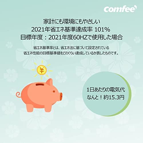 COMFEE' 冷蔵庫 90L 2ドア 右開き ホワイト RCT90WH/E 耐熱天板 COMFEE' 冷蔵庫 90L 2ドア 右開き ホワイト RCT90WH/E 耐熱天板