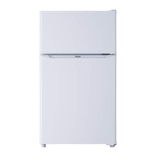 Haier 85L 冷蔵庫 ホワイト 一人暮らし ハイアール(Haier) 冷蔵庫 幅47.4cm 85L スリム 一人暮らし 耐熱性能天