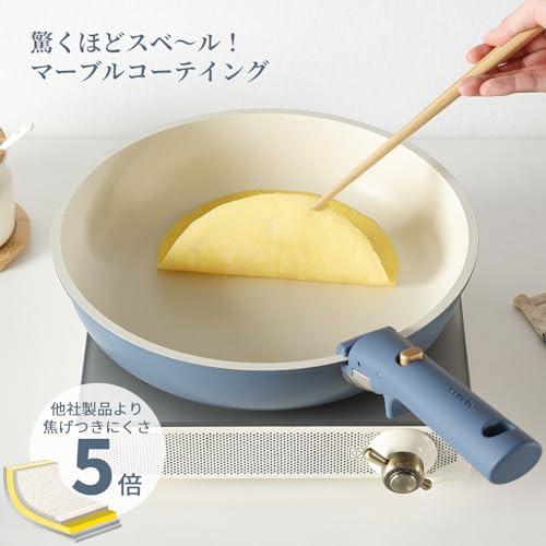 CAROTE カローテ フライパン セット10点 鍋セット IH・ガス火対応 PFOA 