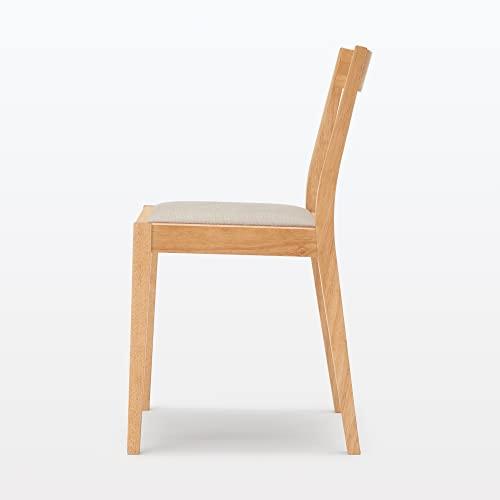 無印良品　ナチュラルウッド ダイニングチェア 人気の無印良品(MUJI)のオーク無垢材を使用したリビング