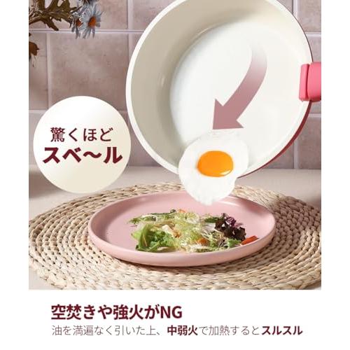 CAROTE カローテ フライパン セット 19点 フッ素不使用 食洗機対応