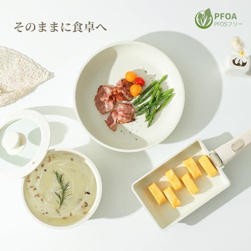 CAROTE カローテ フライパン セット 10点 IH?ガス火対応 PFOA CAROTE カローテ フライパン セット 10点 IH?ガス火対応 PFOA
