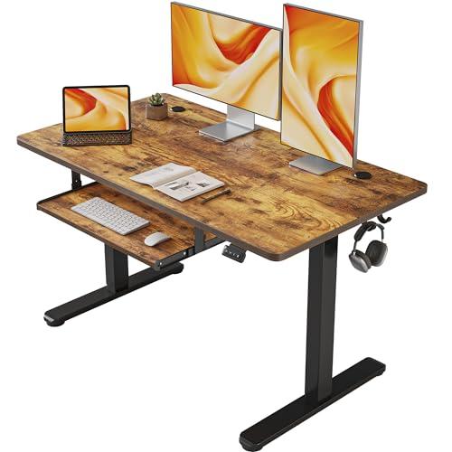 FEZIBO 昇降デスク スタンディングデスク 幅120cm*奥行き60cm