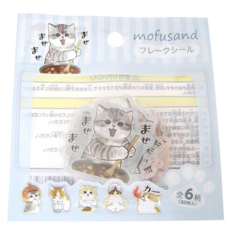 mofusand フレークシール シール ステッカー モフサンド キャラクター