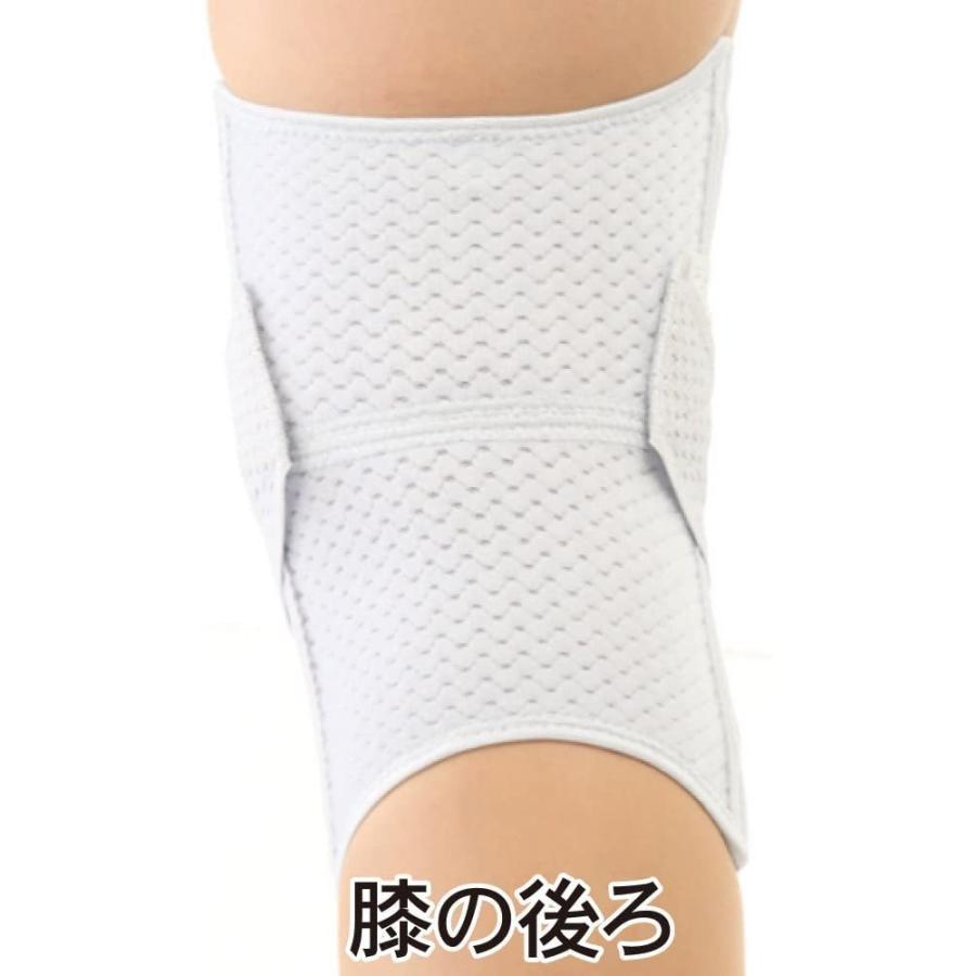 【新品】お医者さんのがっちり膝ベルト (1枚) Mサイズ  膝サポーター 高齢者 薄手 女性用 男性用 膝 ひざベルト ひざサポーター 薄い パット スポーツ ロング 負担 軽減 健康 グッズ サポーター ウォーキング メッシュ クロス ベルト V V型 巻く タイプ お医者さんのがっちり膝ベルト M ひざ ヒザ サポーター サポート