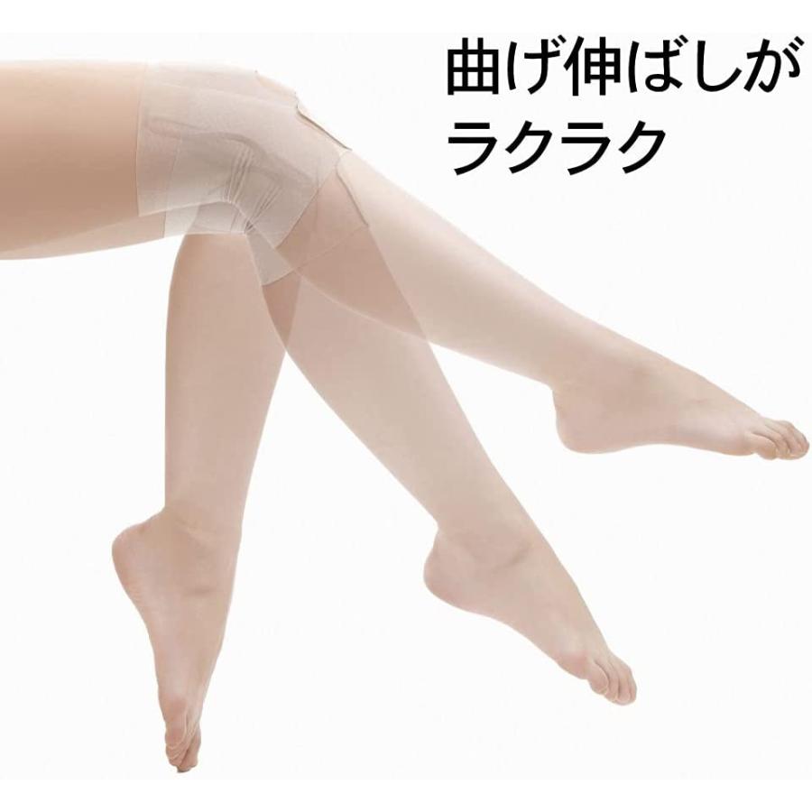 アルファックス 膝用サポーター お医者さんの膝サポーター ピタ肌 Mサイズ ぴた ひざ ヒザ ベージュ 薄手 目立たない 人気 薄い サポート 女性 立ち仕事|nijiiromartya|04