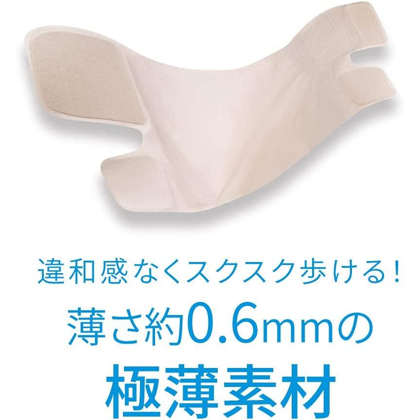 アルファックス 膝用サポーター お医者さんの膝サポーター ピタ肌 Mサイズ ぴた ひざ ヒザ ベージュ 薄手 目立たない 人気 薄い サポート 女性 立ち仕事|nijiiromartya|07